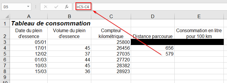 Copier Coller Une Formule Parcours Guidé Excel 5940